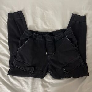 Zara Charcoal Casual Trousers